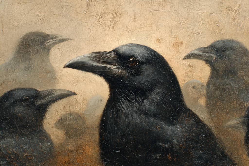 A MURDER OF CROWS ~ Seasonal Release ~ Cacao Absolute Honey Sandalwood Carnation Myrrh