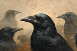 A MURDER OF CROWS ~ Seasonal Release ~ Cacao Absolute Honey Sandalwood Carnation Myrrh