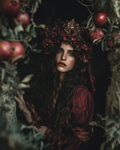 PERSEPHONE'S DESCENT PERFUME OIL ~ Autumn Seasonal Release - Smoldering Wood Incense Pumpkin Cakes Ripe Pomegranate