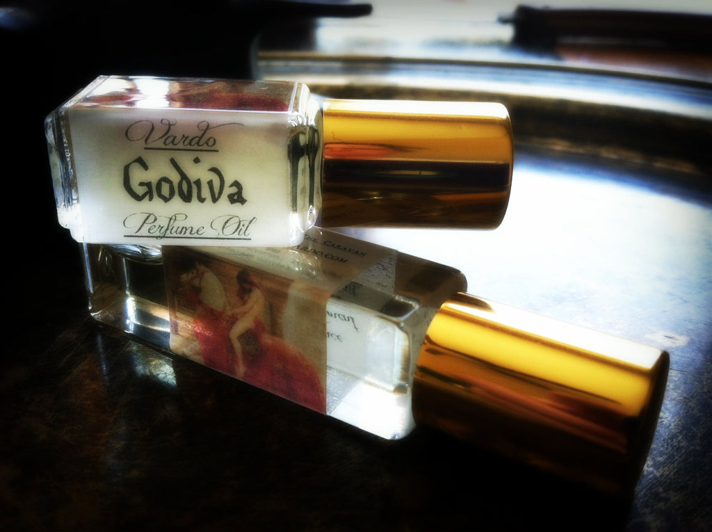 GODIVA PERFUME OIL ~ Vanilla Perfume Starflower Amber
