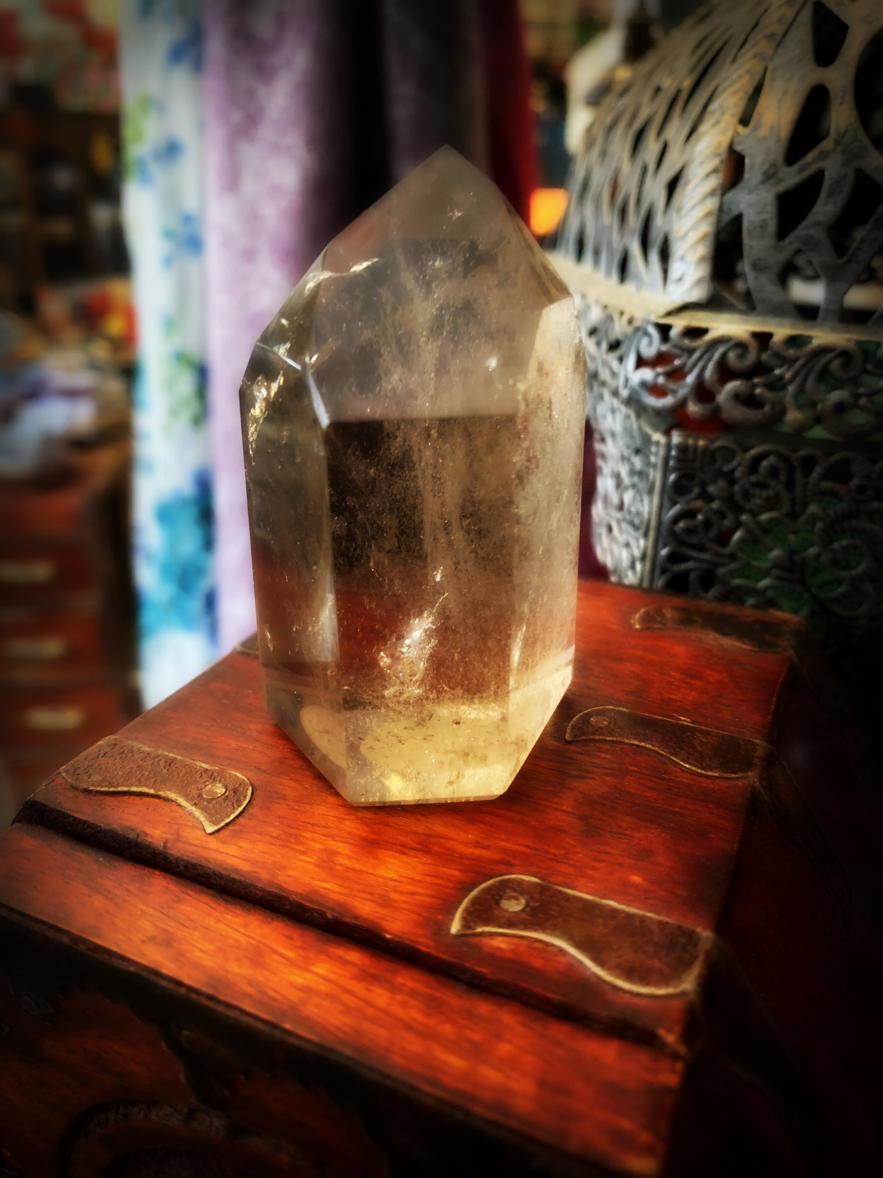 SMOKY QUARTZ POLISHED CRYSTAL POINTS ~ For Grounding and Cleansing Negativity