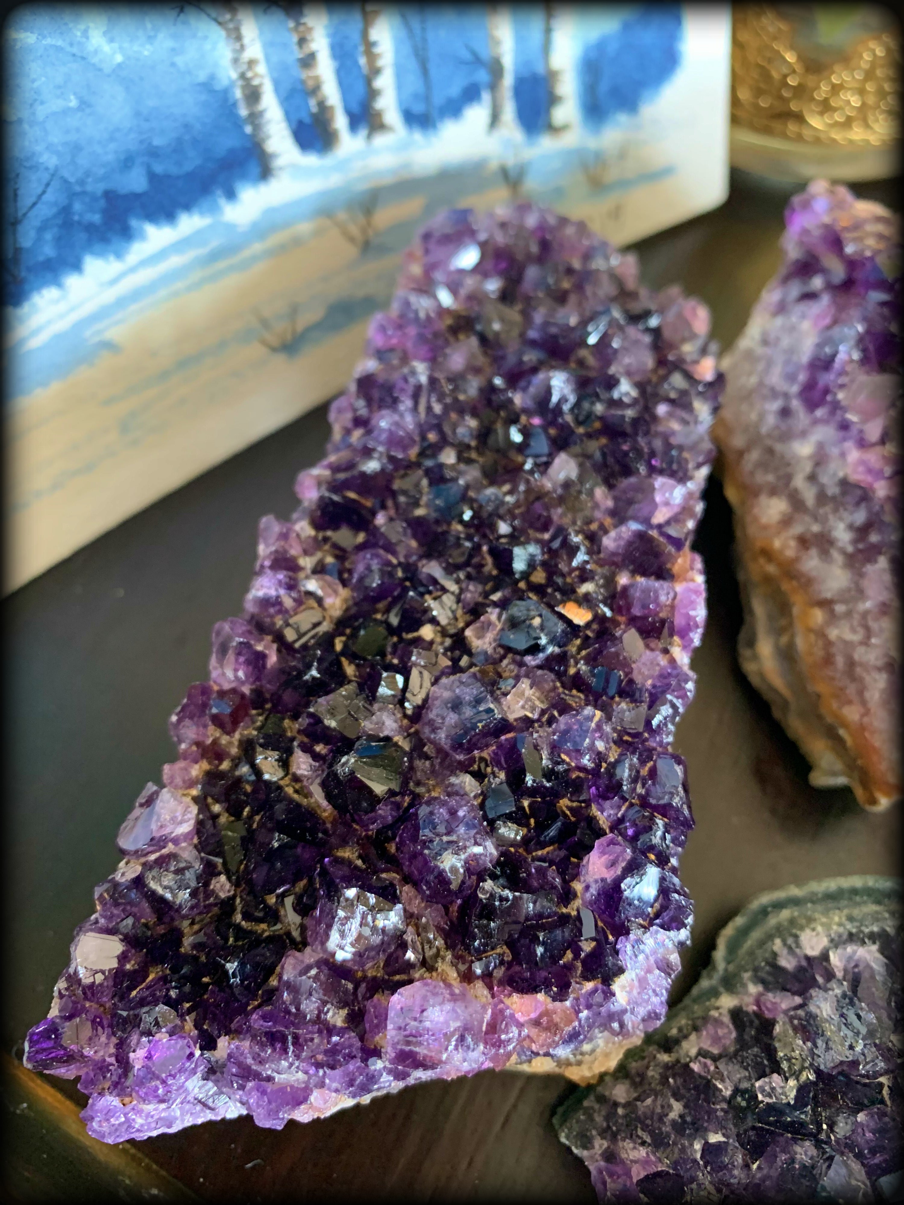 AMETHYST CRYSTAL CLUSTER ~ For Clarity, Dream Work, and Spiritual Development