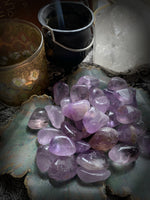 AMETHYST TUMBLED CRYSTAL ~ For Clarity, Dream Work, and Spiritual Development