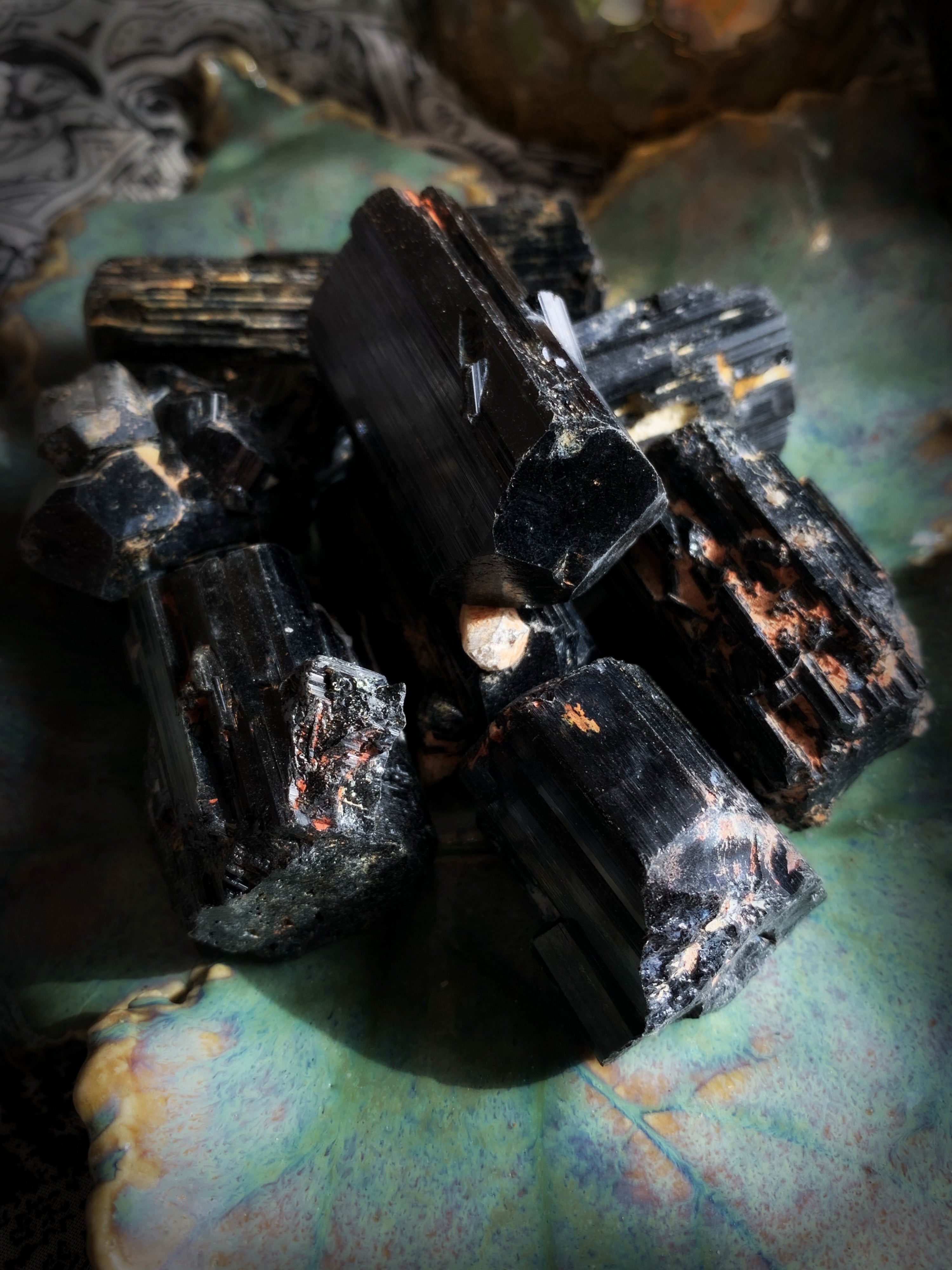 BLACK TOURMALINE ~ For Grounding Spiritual Energy and Transmuting Negative Thought Patterns