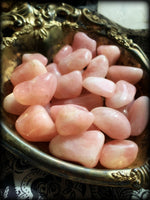 ROSE QUARTZ TUMBLED CRYSTAL ~ For Self Love, Trust, and Harmony