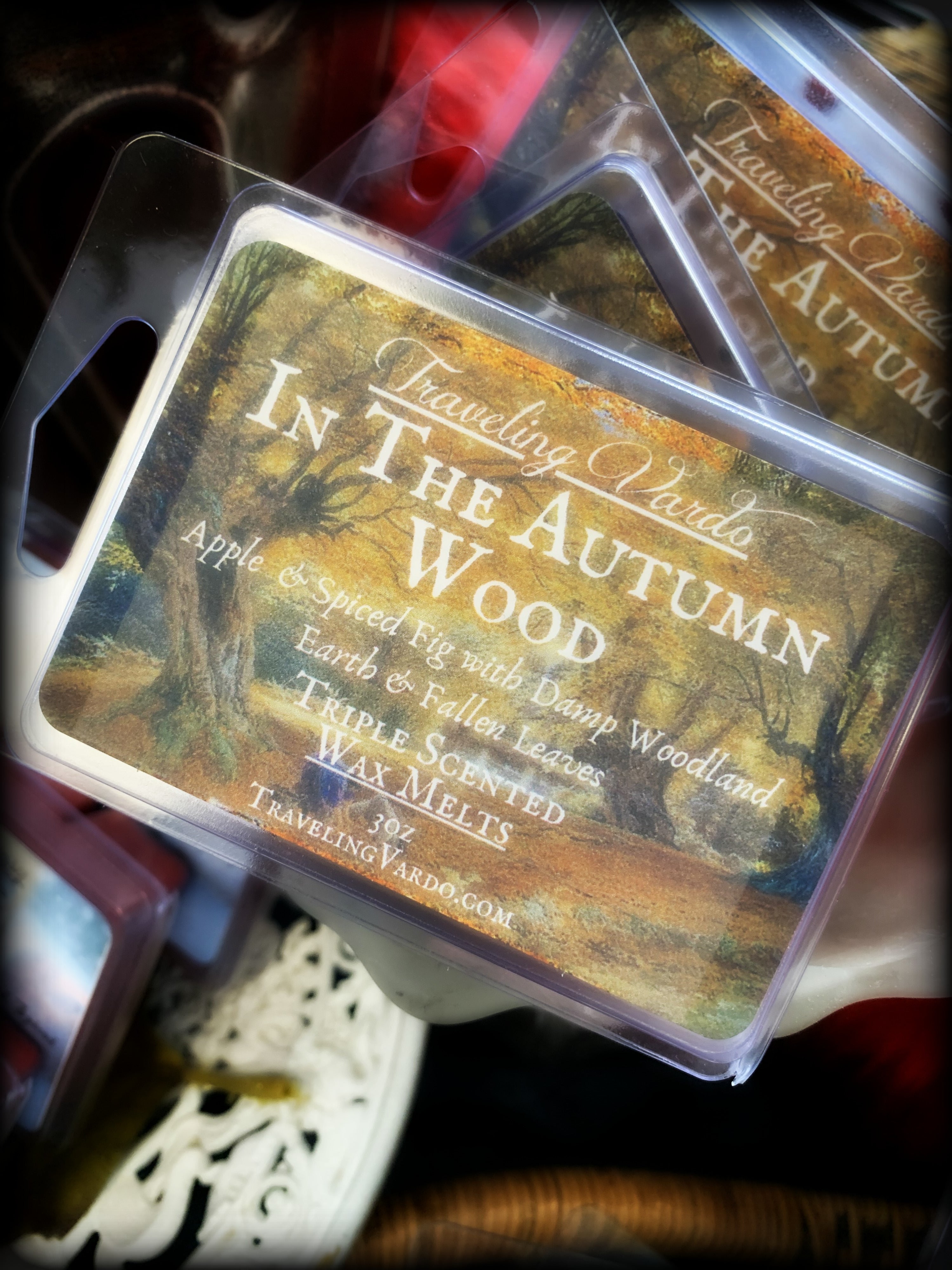 IN THE AUTUMN WOOD ~ Highly Fragranced Soy Blend Wax Tarts