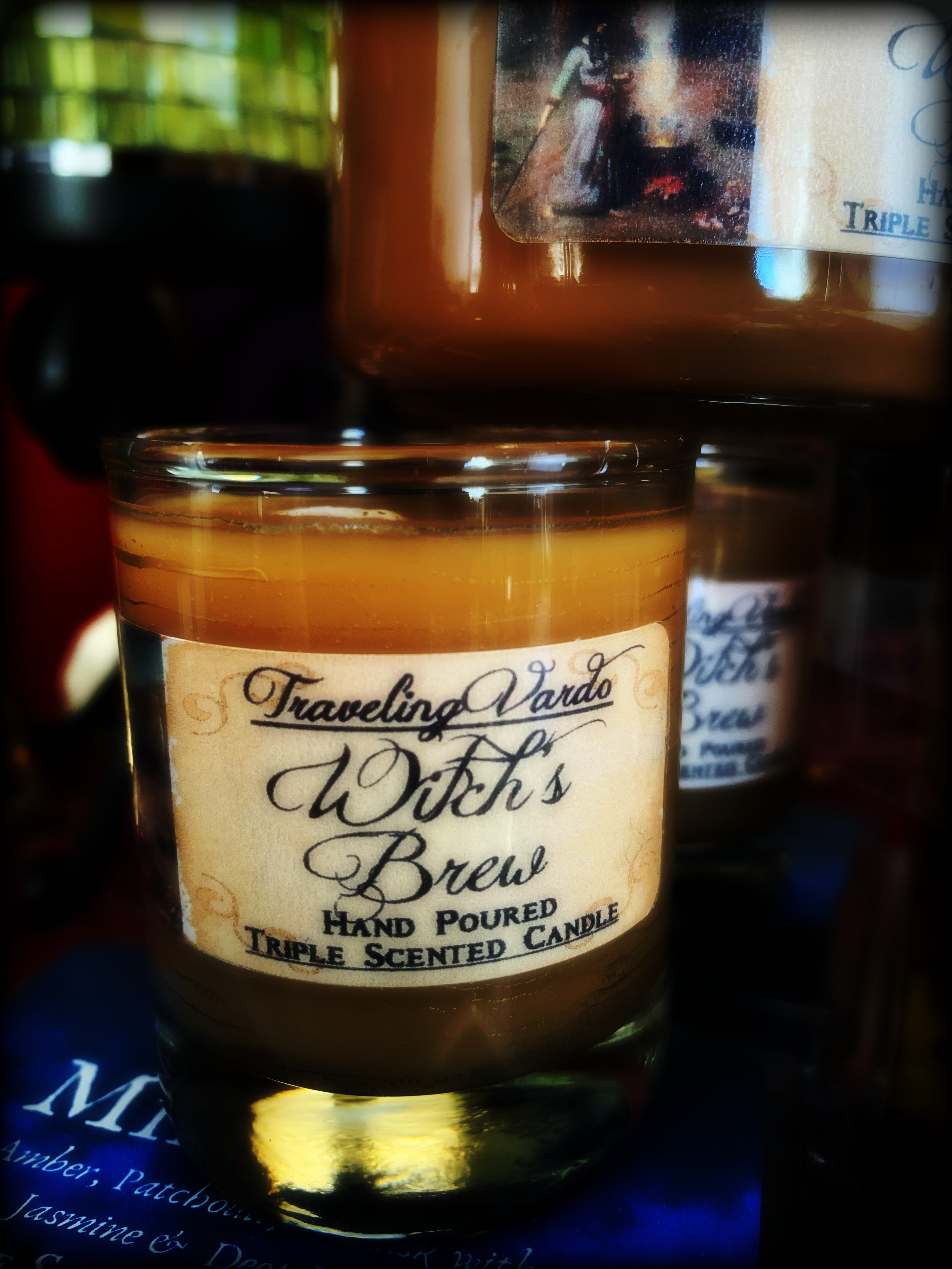 WITCH'S BREW ~ Hand Poured Highly Fragranced Votive Jar Candle