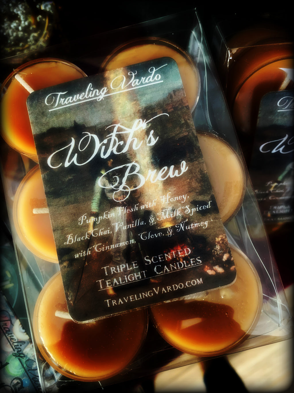 WITCH'S BREW ~ Hand Poured Highly Fragranced Tealight Candles