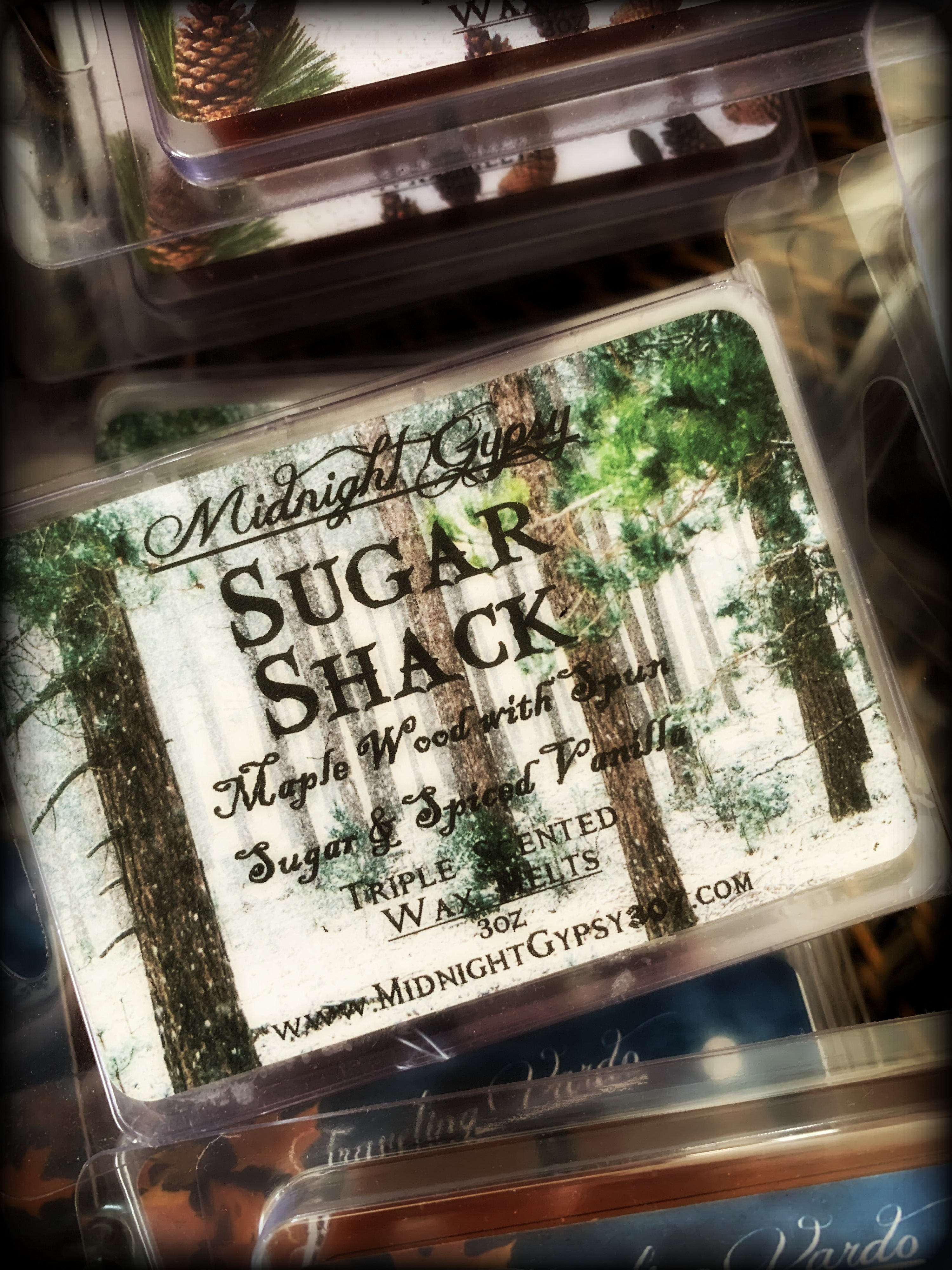 SUGAR SHACK ~ Highly Fragranced Soy Blend Wax Tarts