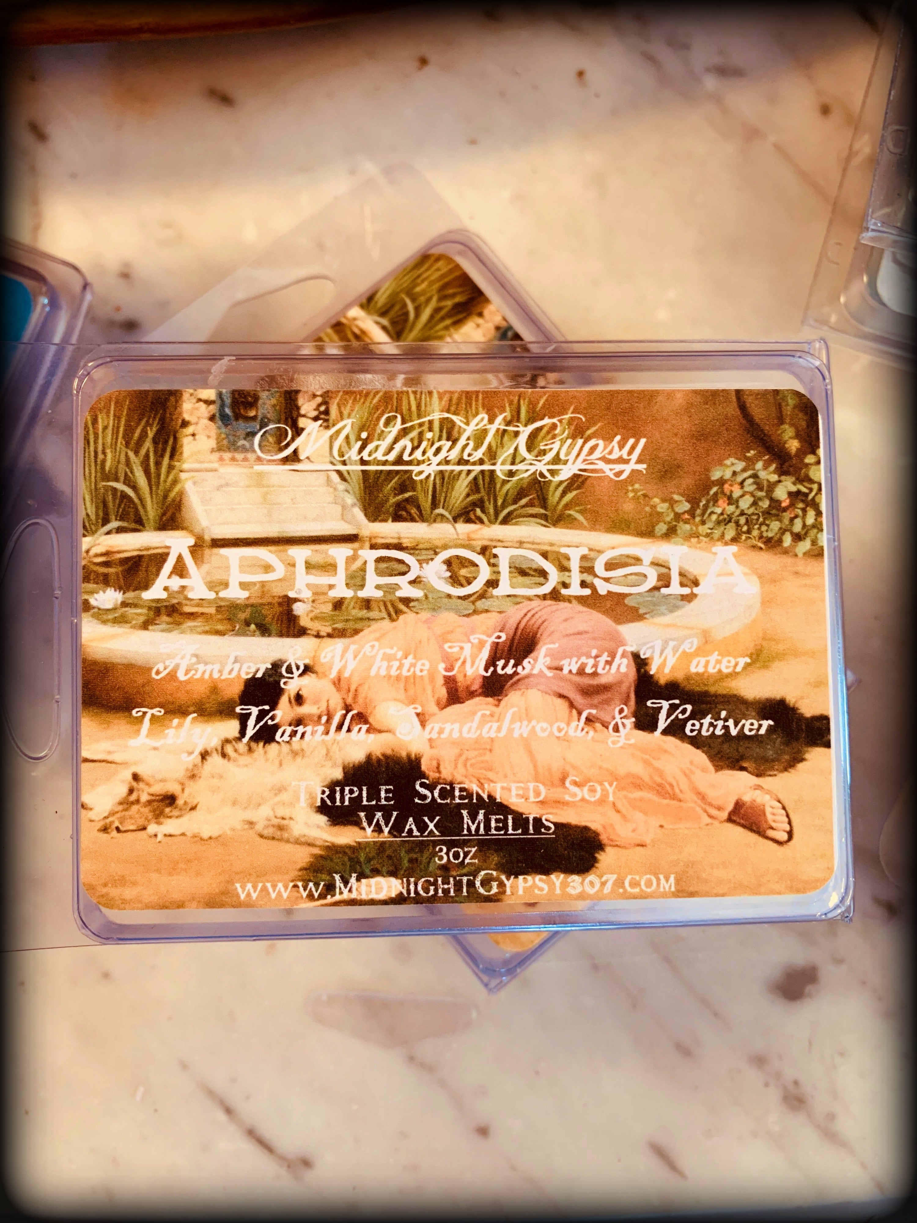 APHRODISIA ~ Highly Fragranced Soy Blend Wax Tarts
