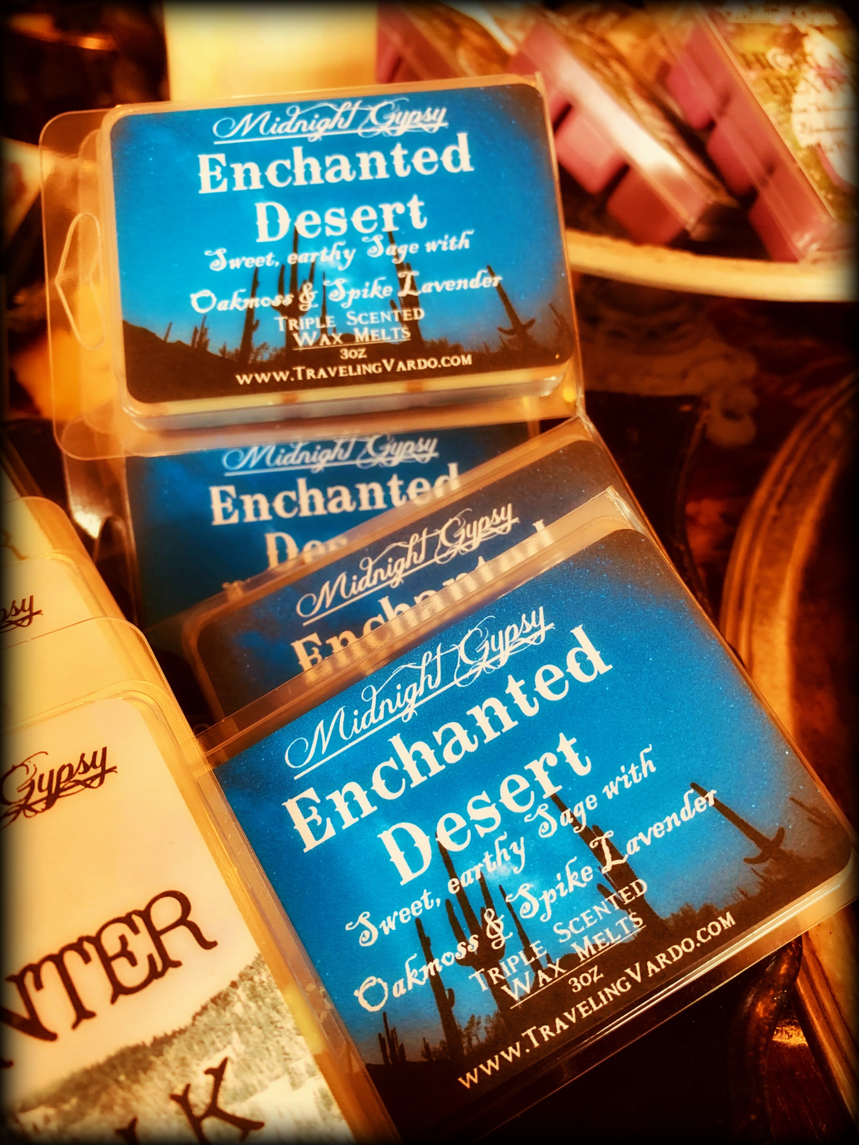 ENCHANTED DESERT ~ Highly Fragranced Soy Blend Wax Tarts